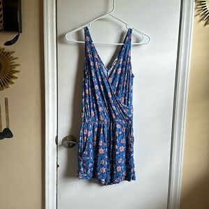 Floral h&m romper